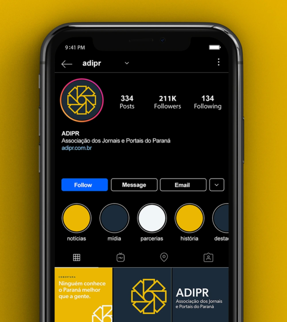 ADIPR Associação dos Jornais e Portais do Paraná – Social Media 3 ADIPR Associação dos Jornais e Portais do Paraná – Social Media