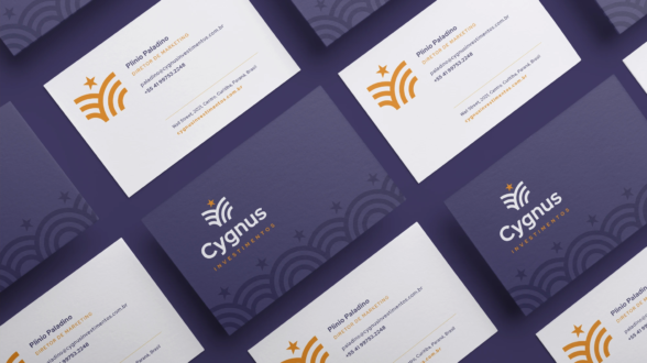 Cygnus Investimentos Cartão de Visitas 1 Cygnus Investimentos Cartão de Visitas