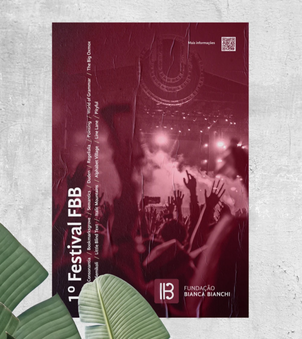 Fundação Bianca Bianchi Painel Cartaz 3 Fundação Bianca Bianchi Painel Cartaz