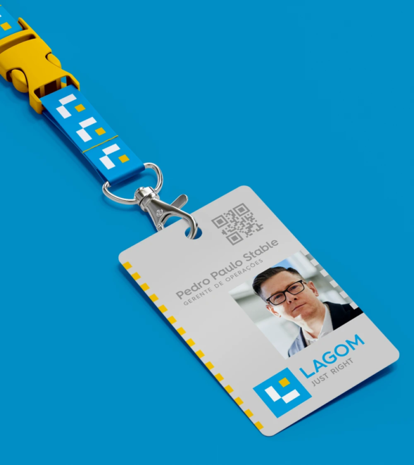 Lagom Gestão de Demanda Crachá 3 Lagom Gestão de Demanda Crachá