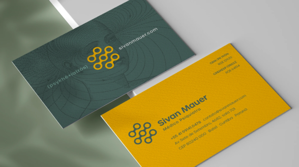 Sivan Mauer Psiquiatra Cartão de Visitas