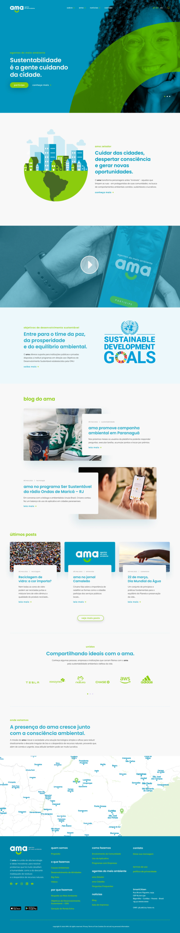 Agentes do Meio Ambiente Website