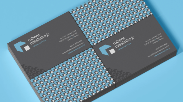 Rubens Cassimiro Jr. Arquitetura Cartão de Visitas 1 Rubens Cassimiro Jr. Arquitetura Cartão de Visitas