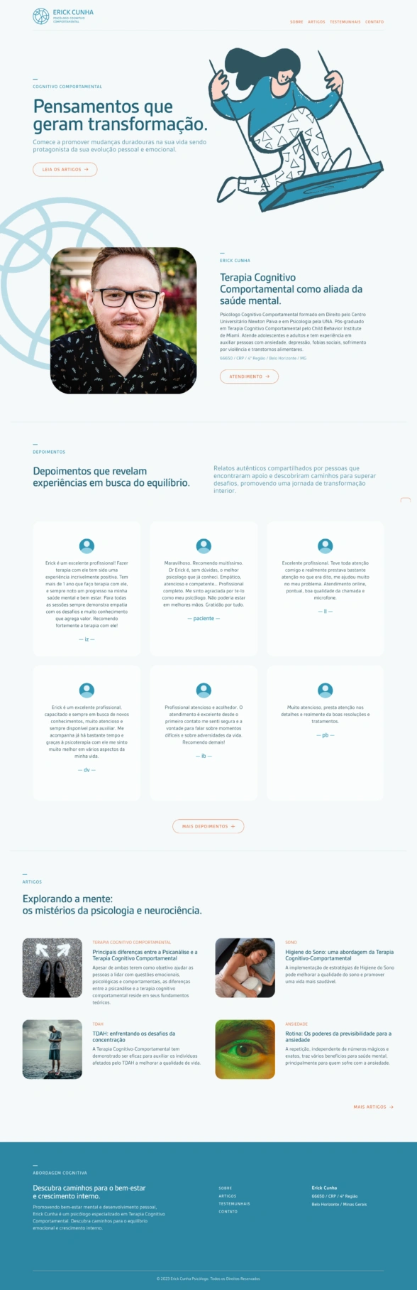 Erick Cunha Psicologo Cognitivo-Comportamental-website